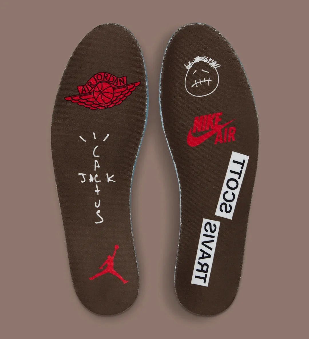 Air Jordan 1 Retro Low OG SP x
Travis Scott "Velvet Brown"