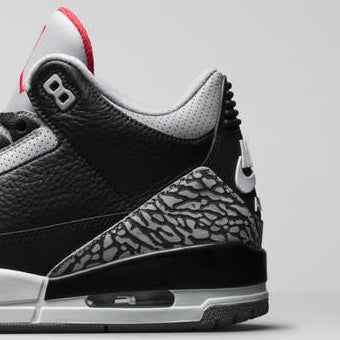 Air Jordan 3 Retro
"Black Cement" (2018)