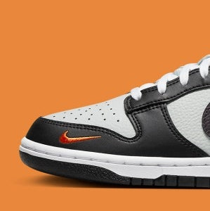 Nike Dunk Low
"Black Total Orange Mini Swoosh"