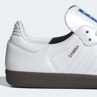 Adidas Samba
"Cloud White Blue Gum"
