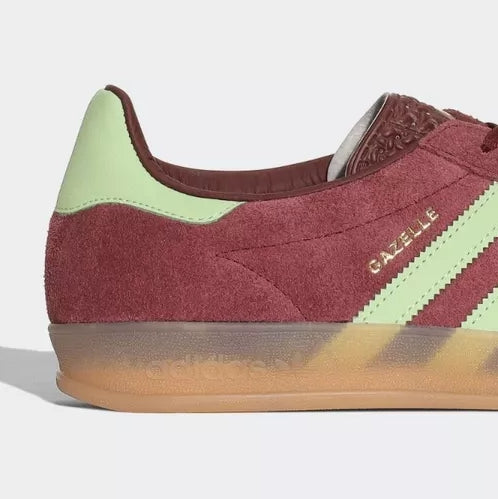 Adidas Gazelle Indoor
"Shadow Red Semi Spark Green"