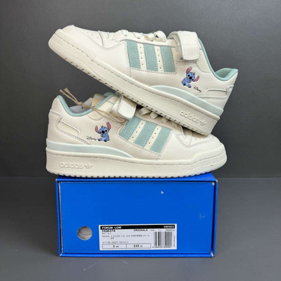 Adidas Forum Low x Disney Stitch "Wonder White"