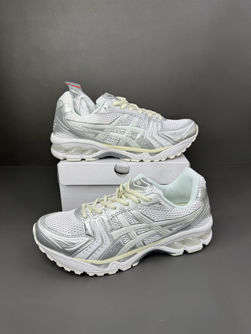 Asics Gel Kayano 14
"JJJJound Silver White"