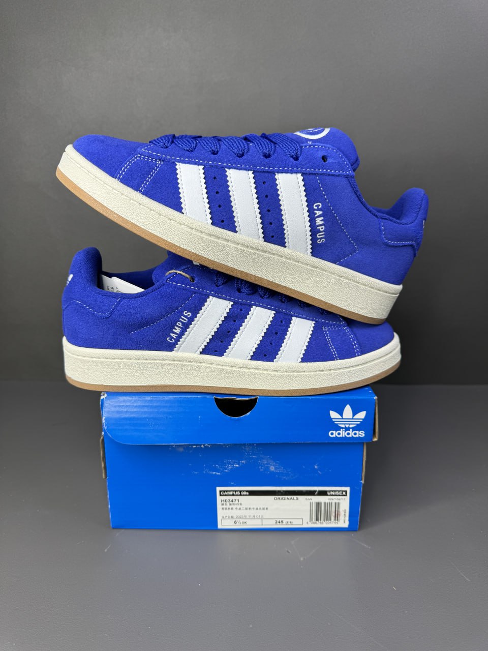 Adidas Campus 00s
"Semi Lucid Blue Cloud White"