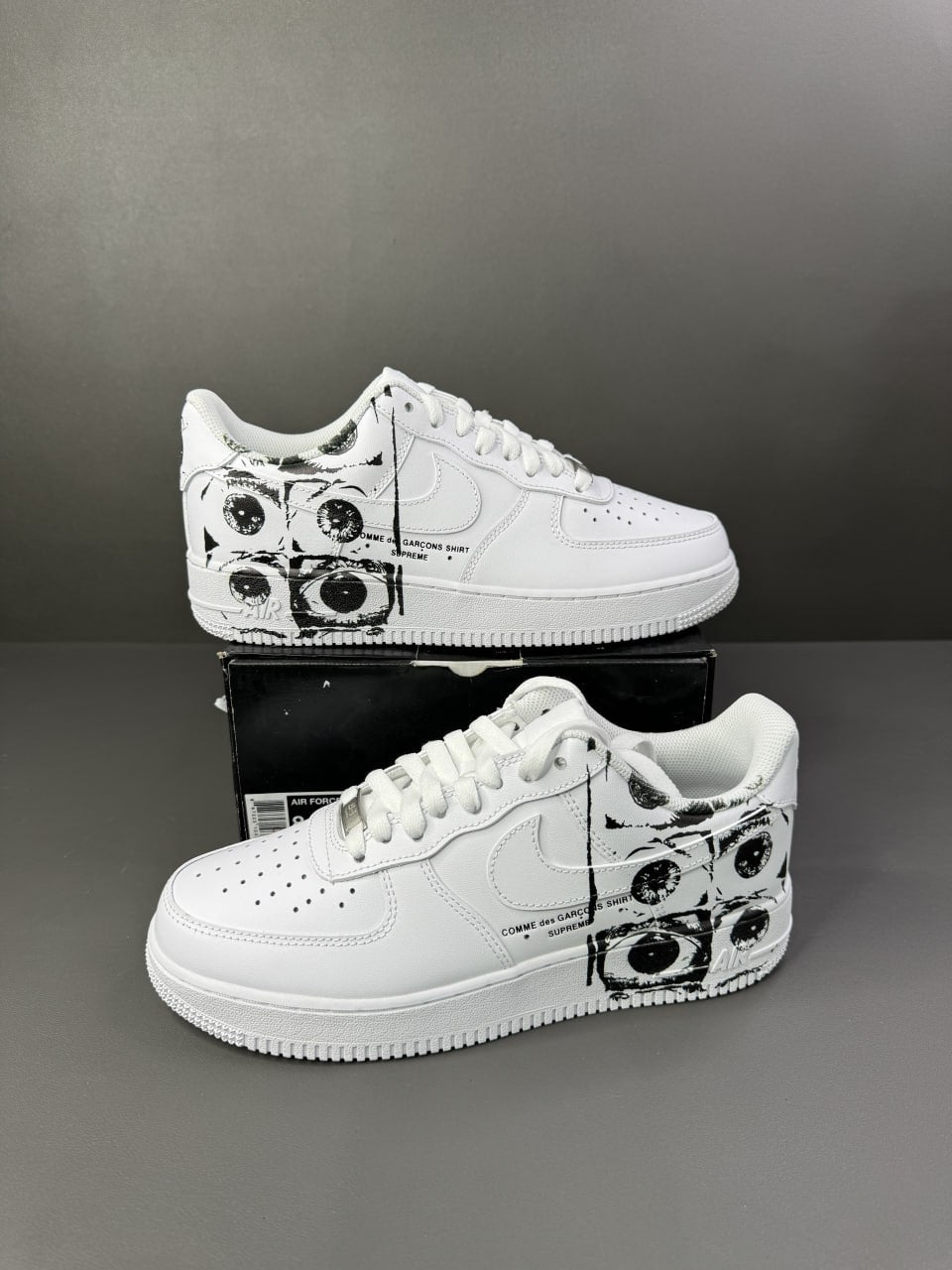 Supreme x Air Force 1 Low "Comme des Garcons Shirt"