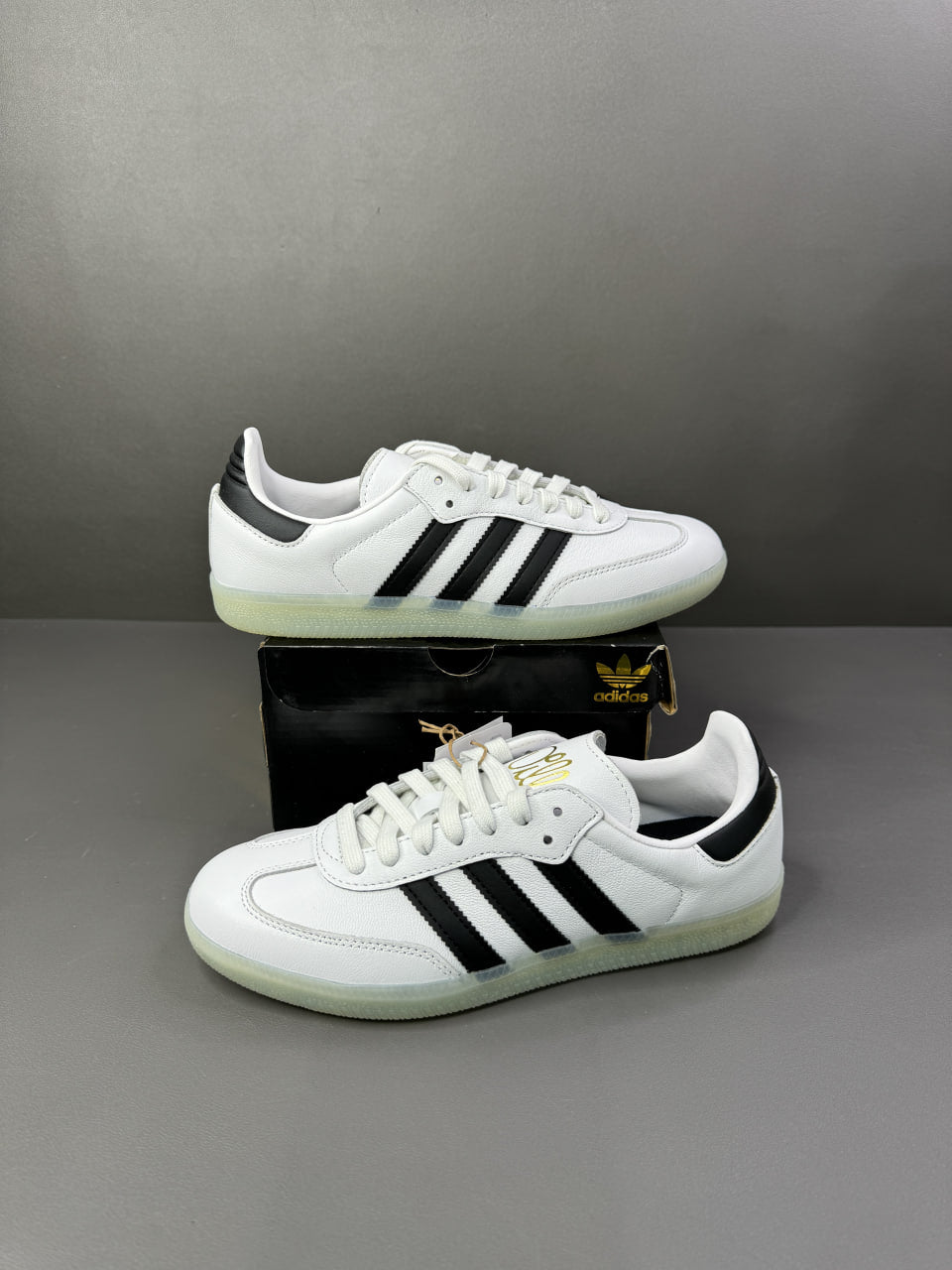 Adidas Samba x 
Jason Dill "White Black"