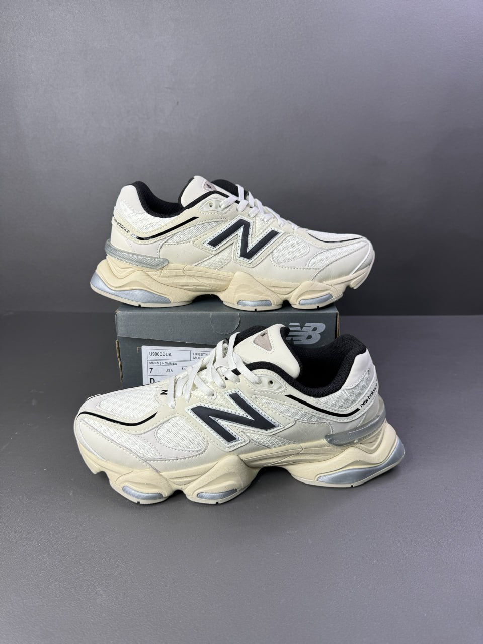 New Balance 9060
"Turtledove Black Silver Metallic"