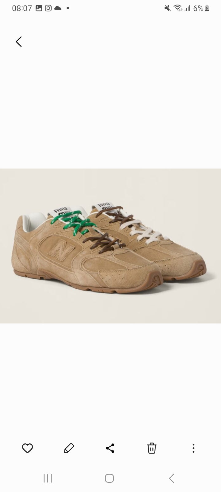 New Balance x Miu Miu 530 SL