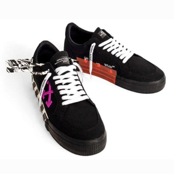 OFF-WHITE Vulc Low "Black Purple"