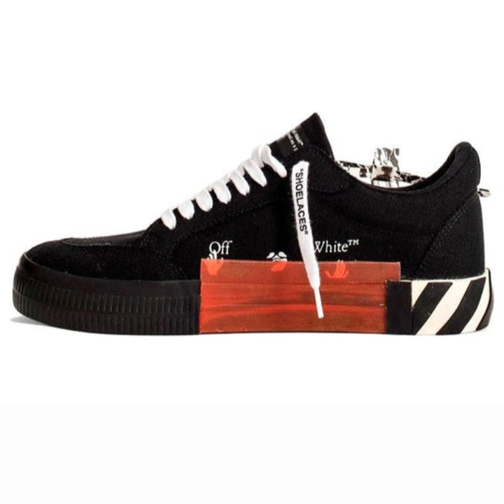 OFF-WHITE Vulc Low "Black Purple"