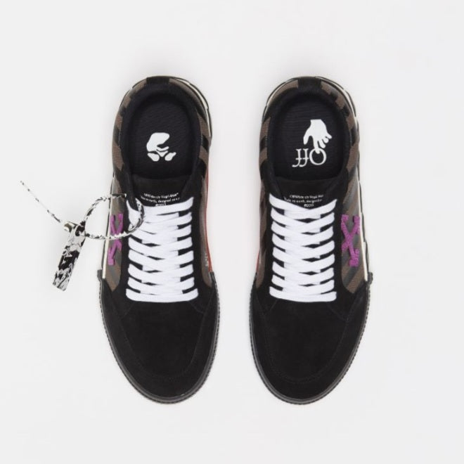 OFF-WHITE Vulc Low "Black Purple"