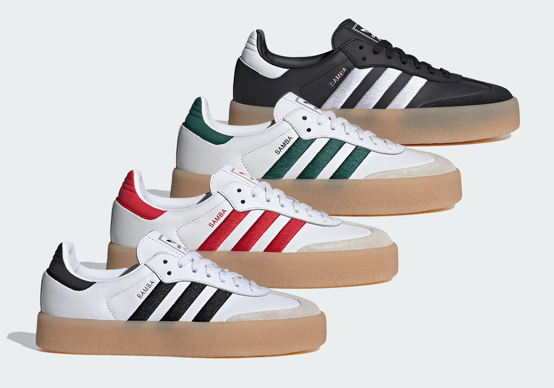 Adidas Sambae
"White Collegiate Green Gum" (Women's)