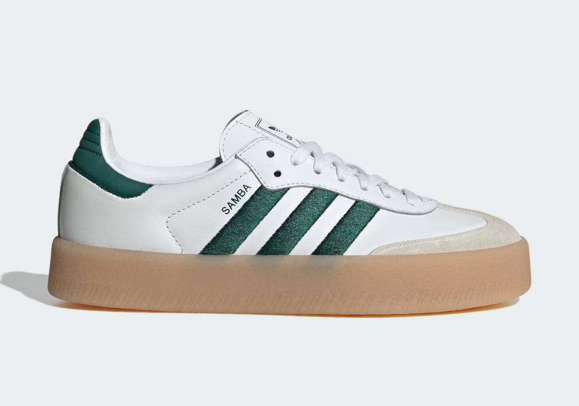 Adidas Sambae
"White Collegiate Green Gum" (Women's)