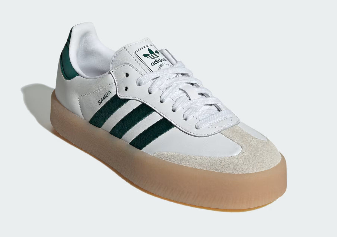 Adidas Sambae
"White Collegiate Green Gum" (Women's)