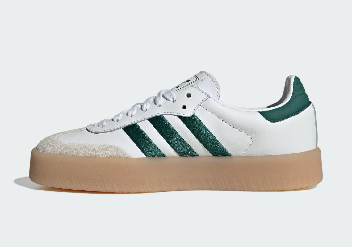 Adidas Sambae
"White Collegiate Green Gum" (Women's)