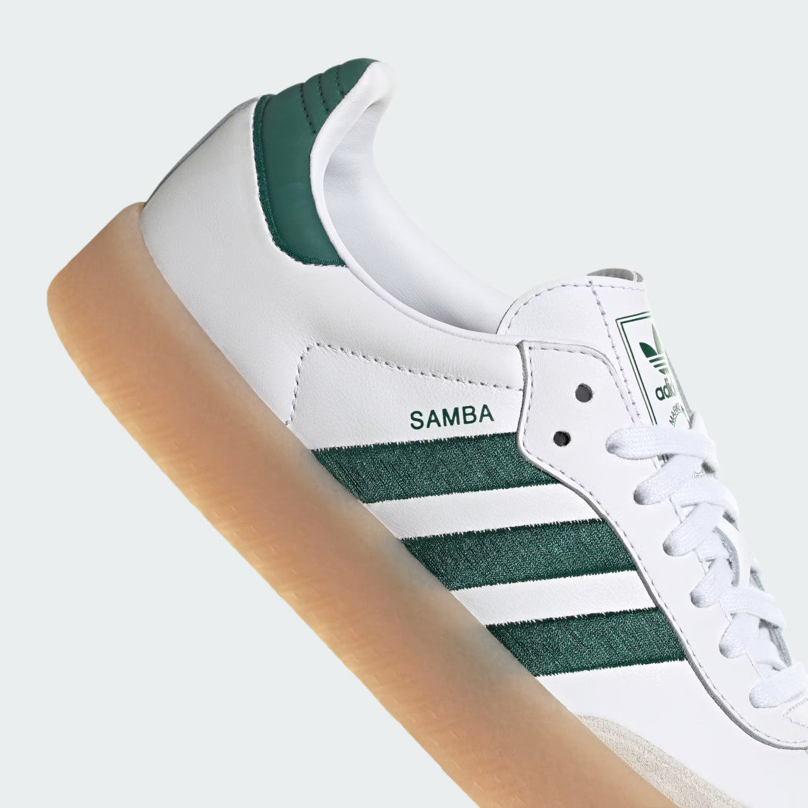 Adidas Sambae
"White Collegiate Green Gum" (Women's)