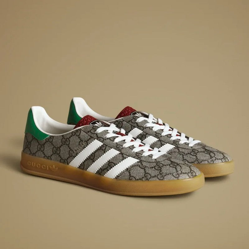 Adidas Gazelle x Gucci
"Beige GG Monogram"