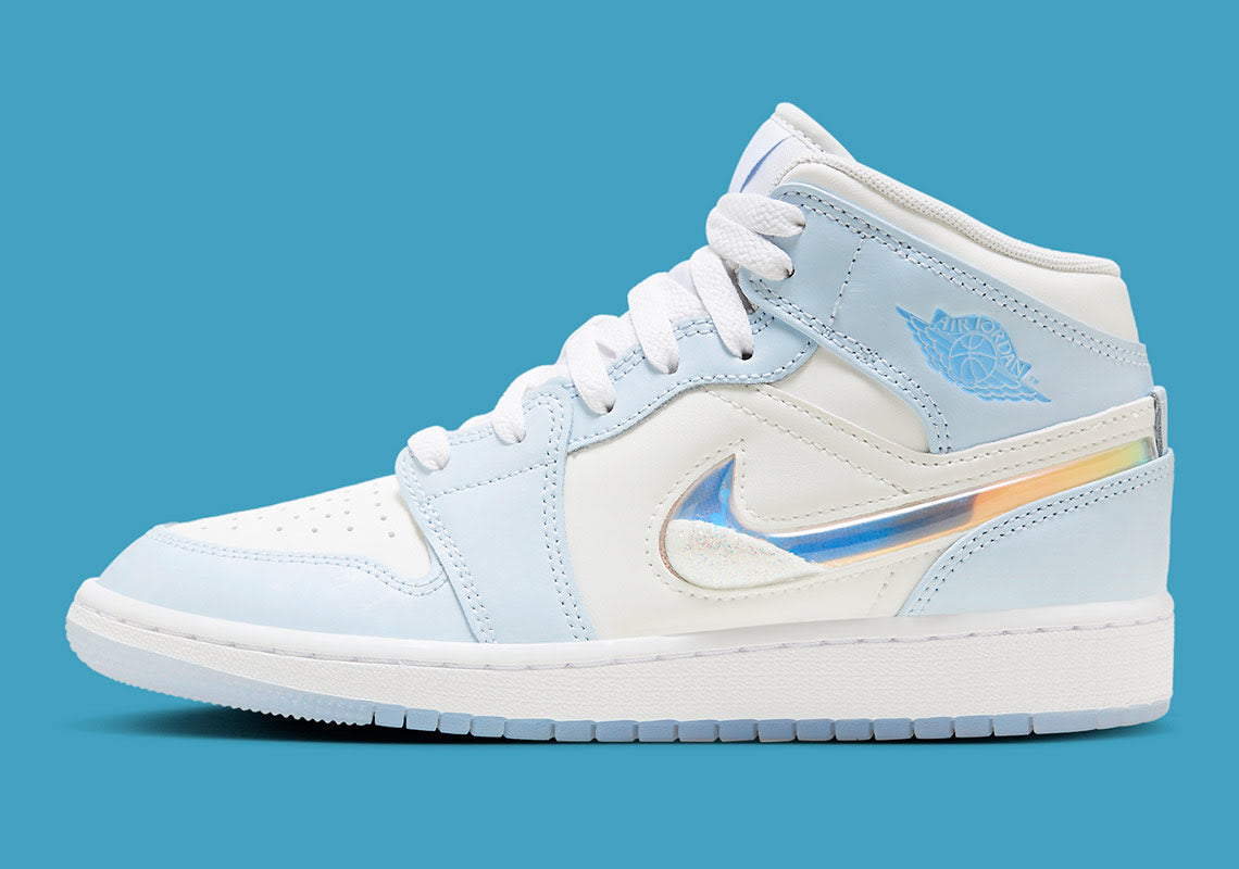 Air Jordan 1 Mid SE
"Glitter Swoosh" (GS)