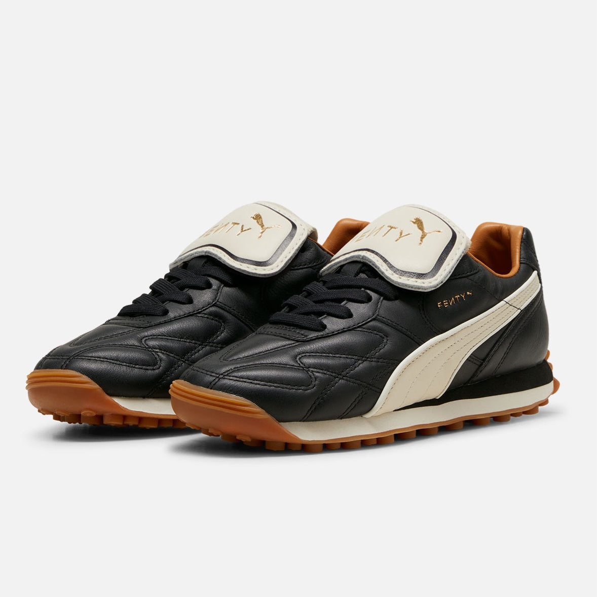 Puma Avanti VL x
Rihanna Fenty Vintage "Leather Black'
