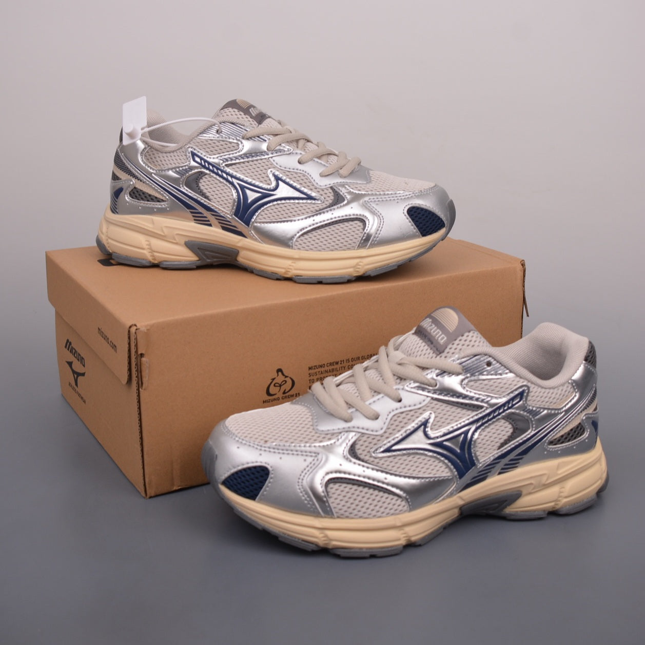 Mizuno Cyclone Speed 2k "Silver Fantasy Blue"