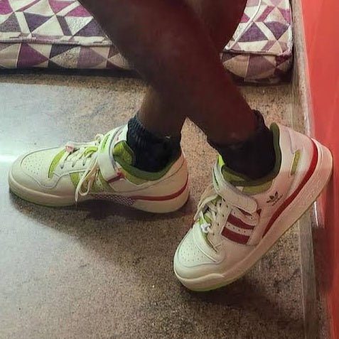 Adidas Forum Low
"The Grinch"