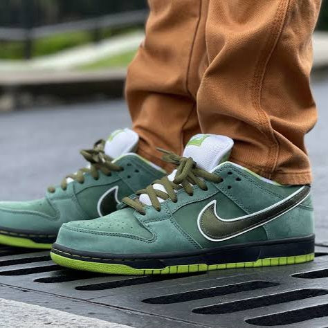 Sneakers Green Lobster Sb Nike SB Dunk Low X, Concepts