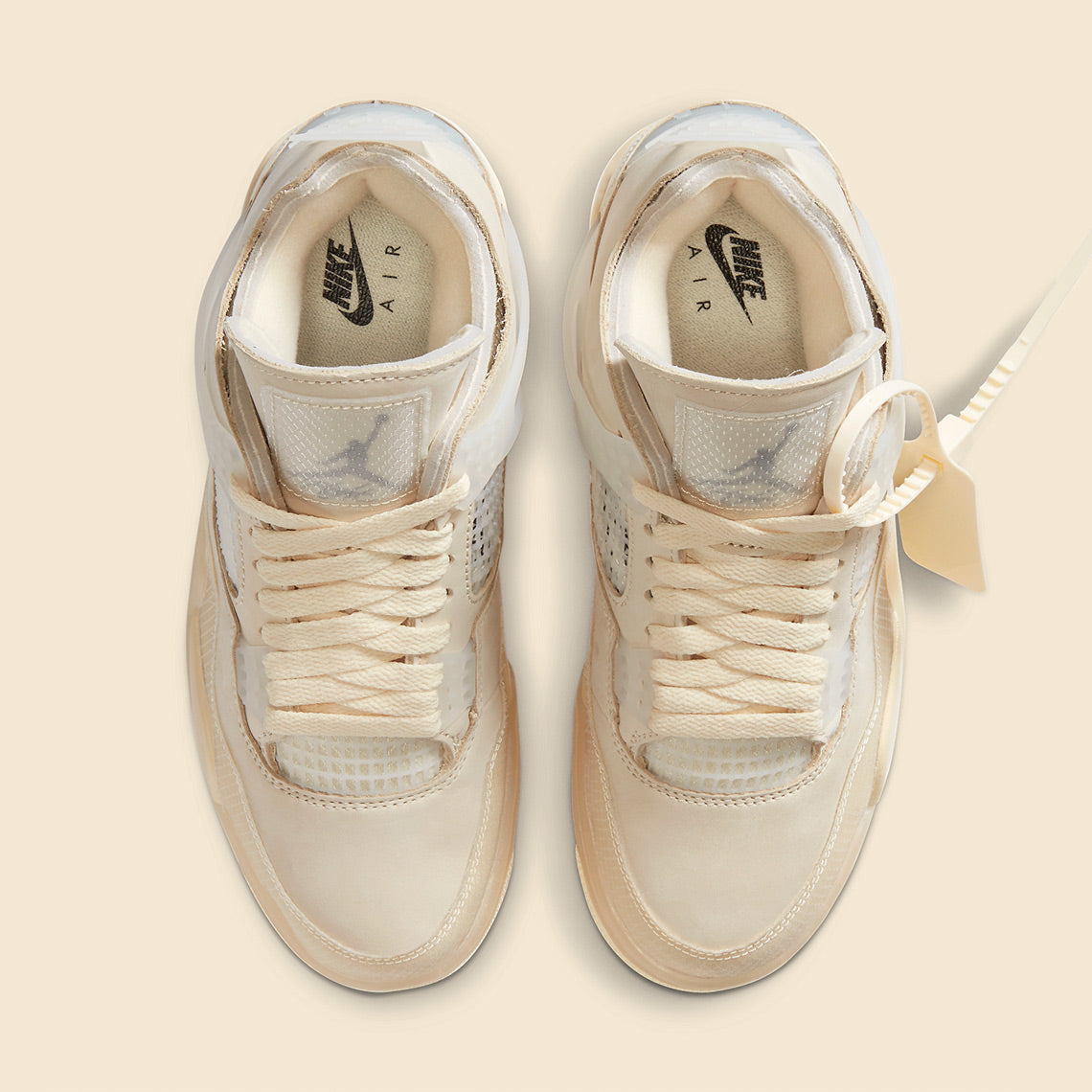 Air Jordan 4 Retro Off-White™ "Cream/Sail"