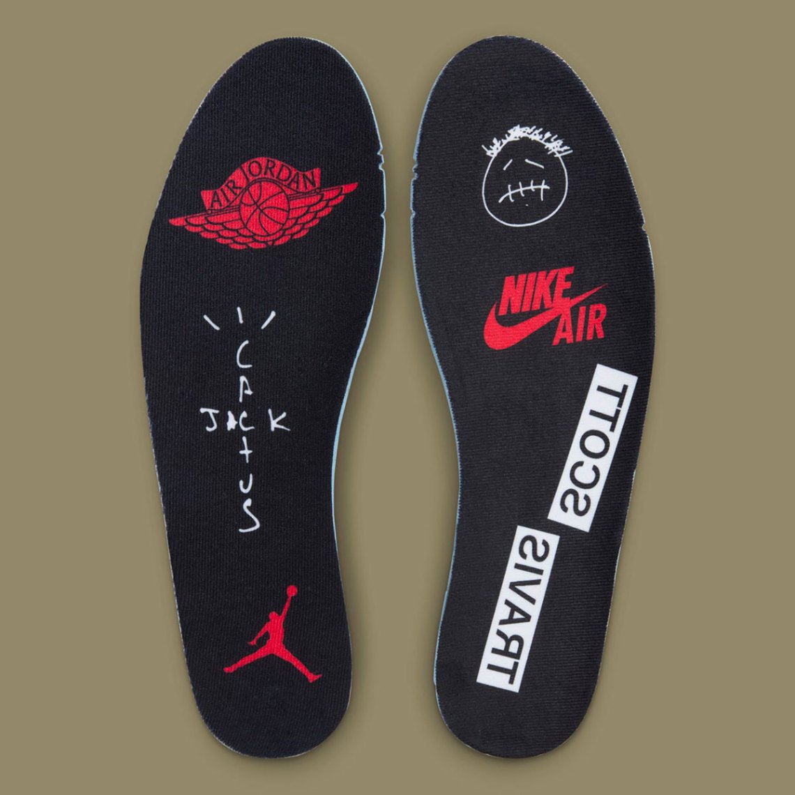 Air Jordan 1 Retro Low OG SP x
Travis Scott "Medium Olive"