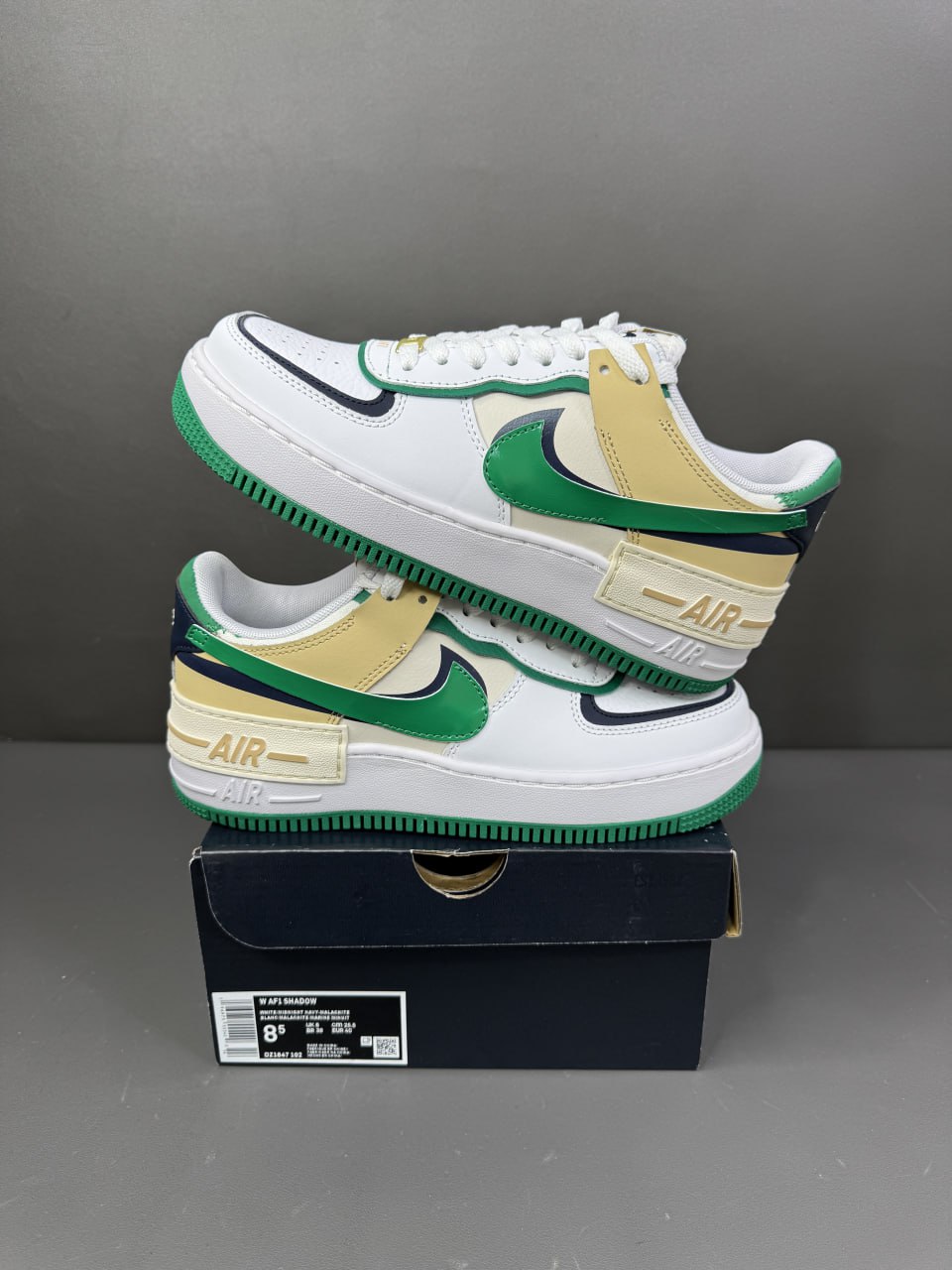 Air Force 1 Low Shadow
"White Malachite Sesame" (Women's)