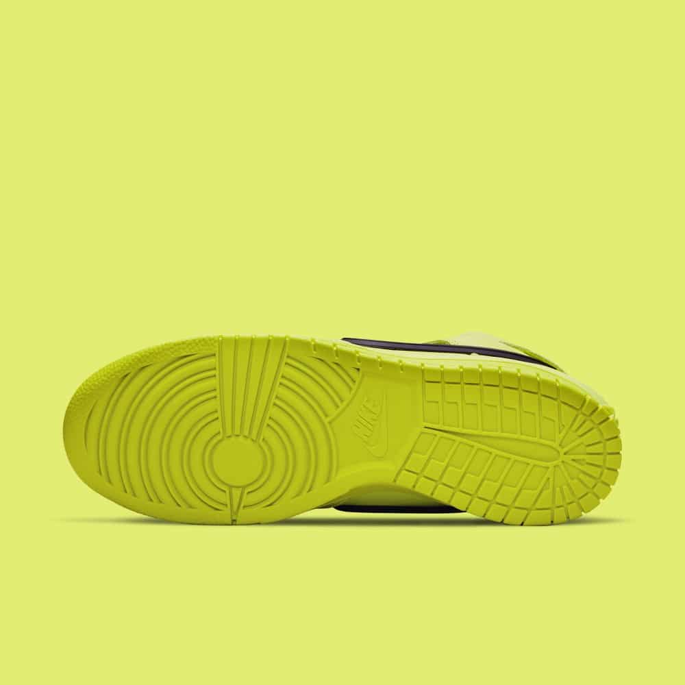 Nike Dunk High x AMBUSH "Flash Lime"