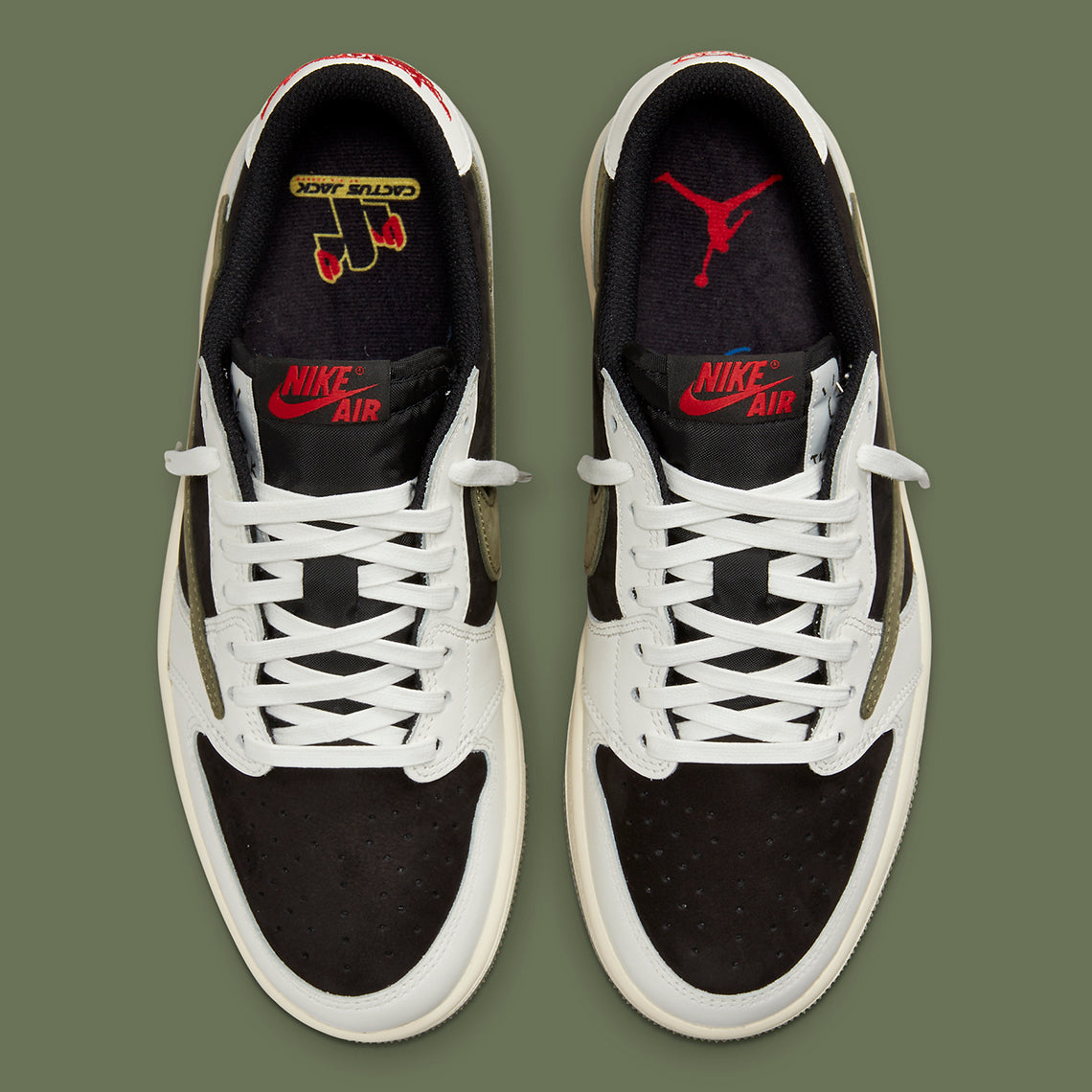 Air Jordan 1 Retro Low OG SP x
Travis Scott "Olive"