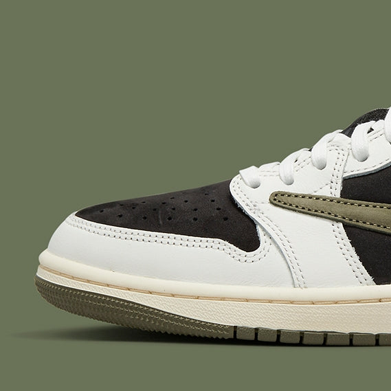 Air Jordan 1 Retro Low OG SP x 
Travis Scott "Olive"