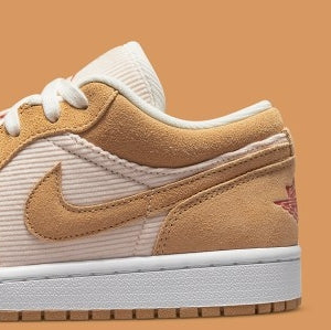 Air Jordan 1 Low SE
"Twine Orange Quartz Corduroy" (Women's)