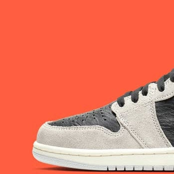 Air Jordan 1 Retro High
"Neutral Grey Hyper Crimson"