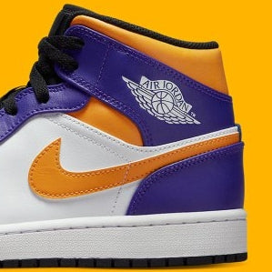 Air Jordan 1 Mid
"Lakers"