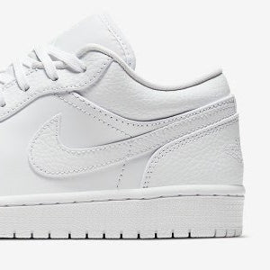 Air Jordan 1 Low
"Triple White Tumbled Leather"