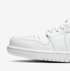 Air Jordan 1 Low
"Triple White Tumbled Leather"