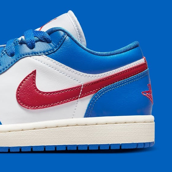 Air Jordan 1 Low
"Sport Blue Gym Red" (Women's)