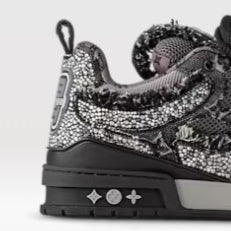 LOUIS VUITTON - LV Skate
"Black Swarovski Monogran"