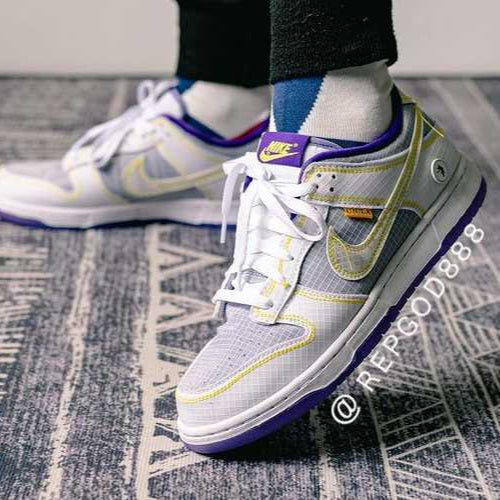 Nike Dunk Low x 
Union Passport "Pack Court Purple"