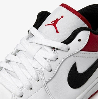 Air Jordan 1 Low
"White University Red Black"