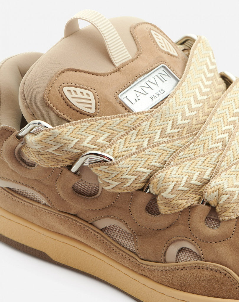 Lanvin Curb Sneaker
"Ecru" Lace-Up