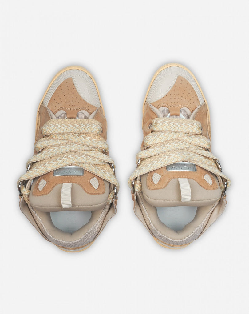 Lanvin Curb Sneaker
"Ecru" Lace-Up