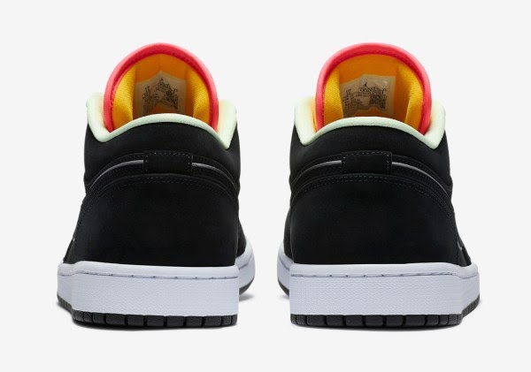 Air Jordan 1 Low
"Black Aurora Green Laser Orange"