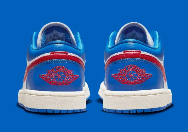 Air Jordan 1 Low
"Sport Blue Gym Red" (Women's)