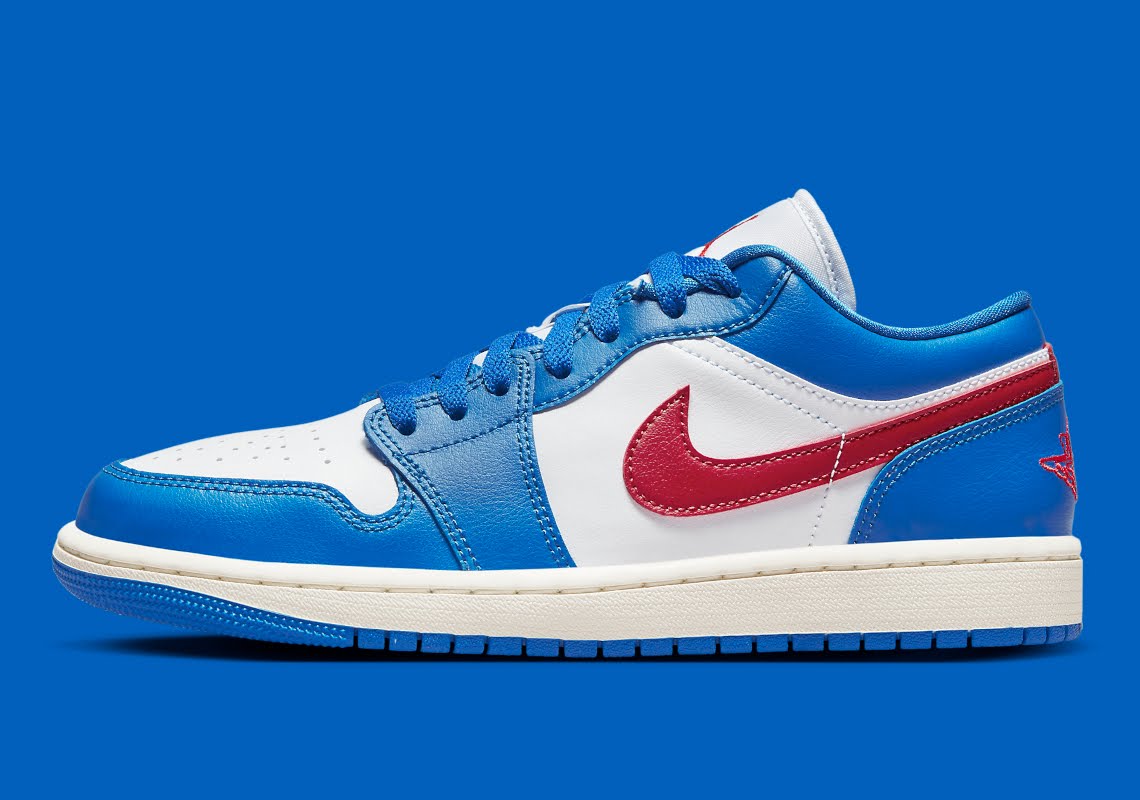 Air Jordan 1 Low
"Sport Blue Gym Red" (Women's)