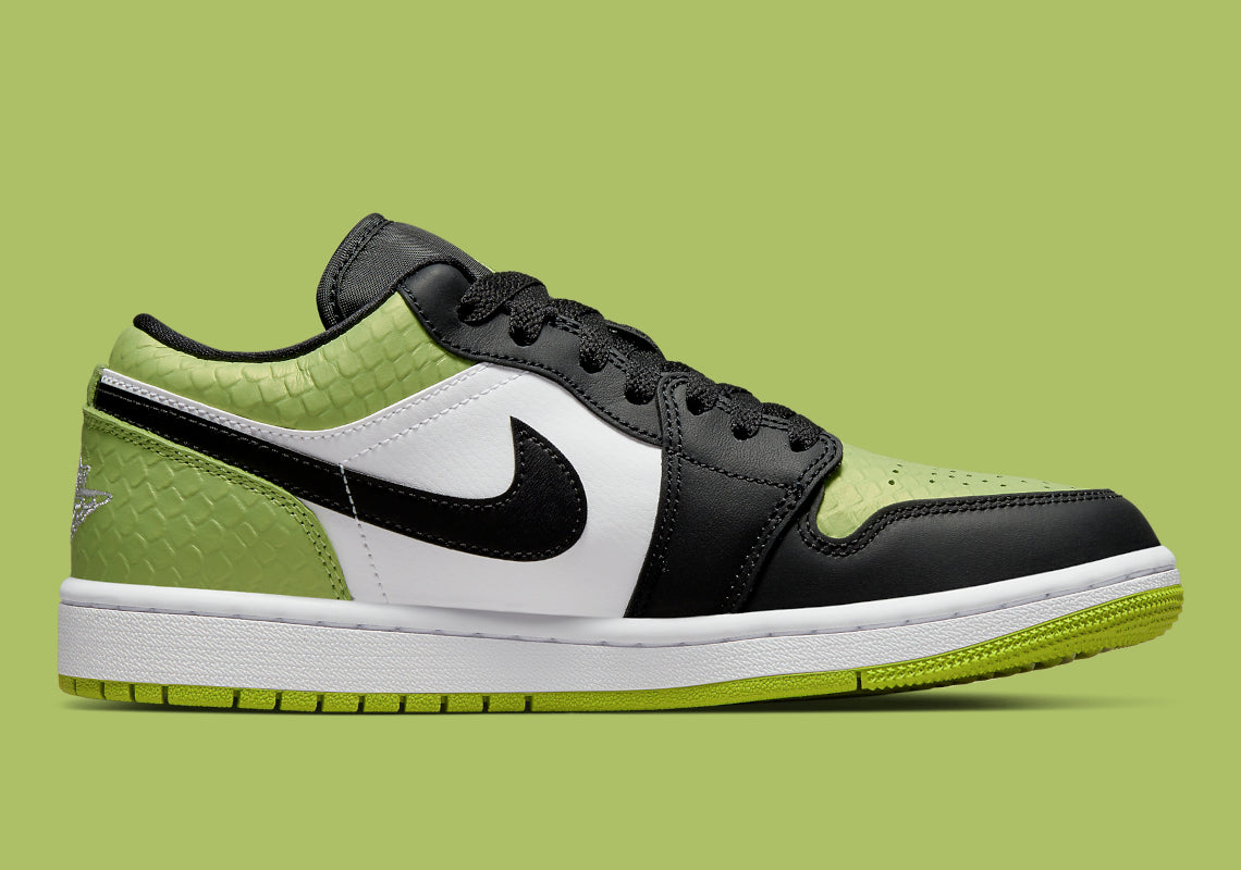 Air Jordan 1 Low
"Snakeskin Vivid Green" (Women's)