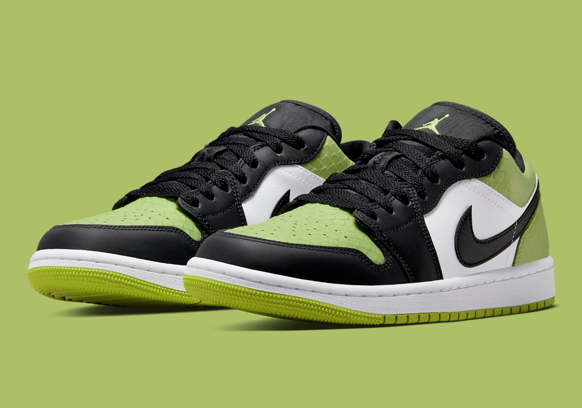 Air Jordan 1 Low
"Snakeskin Vivid Green" (Women's)