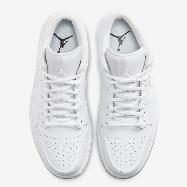 Air Jordan 1 Low
"Triple White Tumbled Leather"