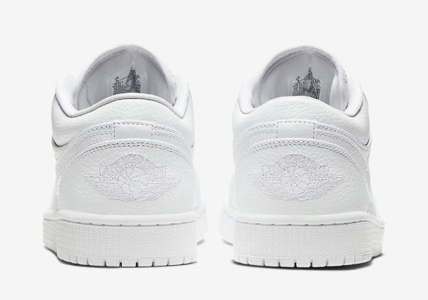 Air Jordan 1 Low
"Triple White Tumbled Leather"